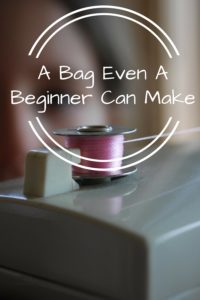 Think you can't sew? Think again. A Rag Quilt Bag Tutorial. 