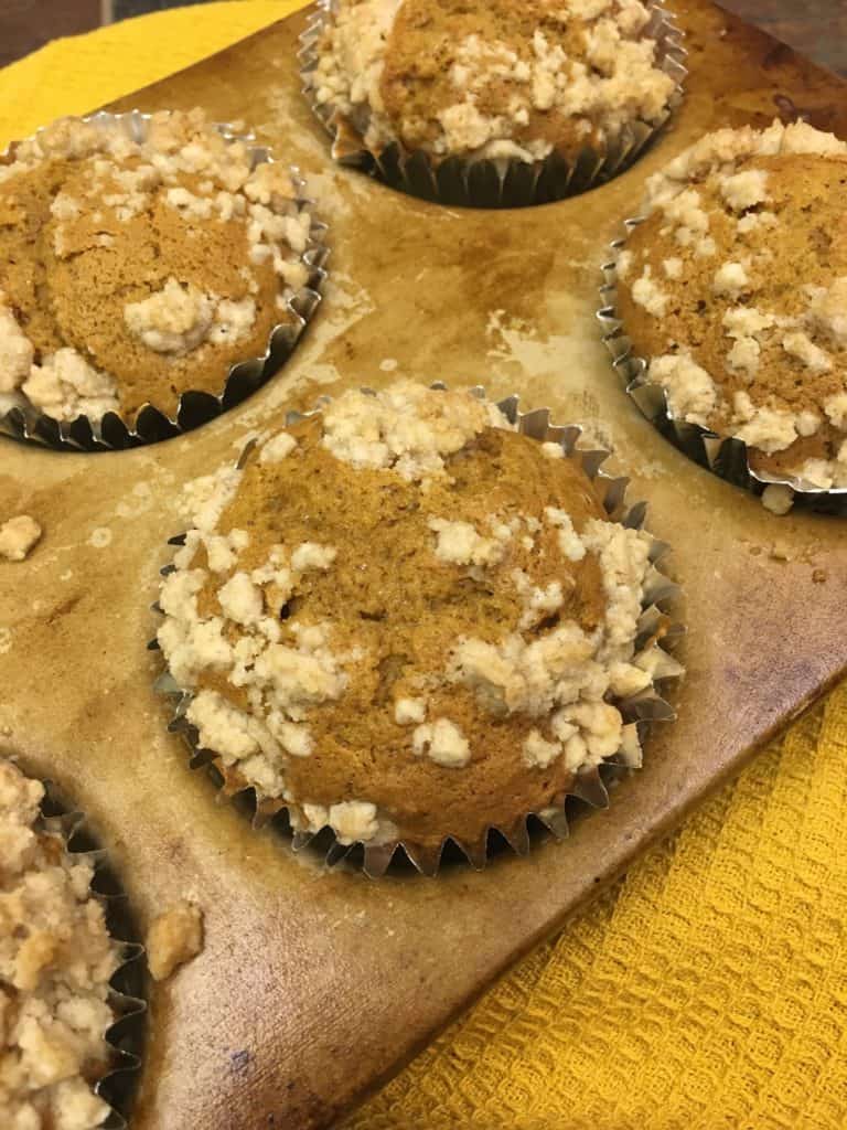 Pretty much anything that includes the combination of pumpkin and streusel is going to be delicious. These muffins are amazing. 