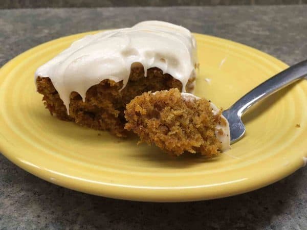 Picture of cake on a plate.