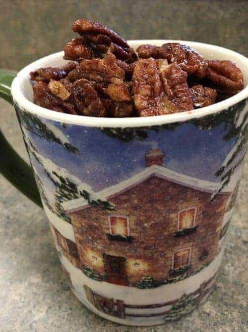 Candied pecans stovetop