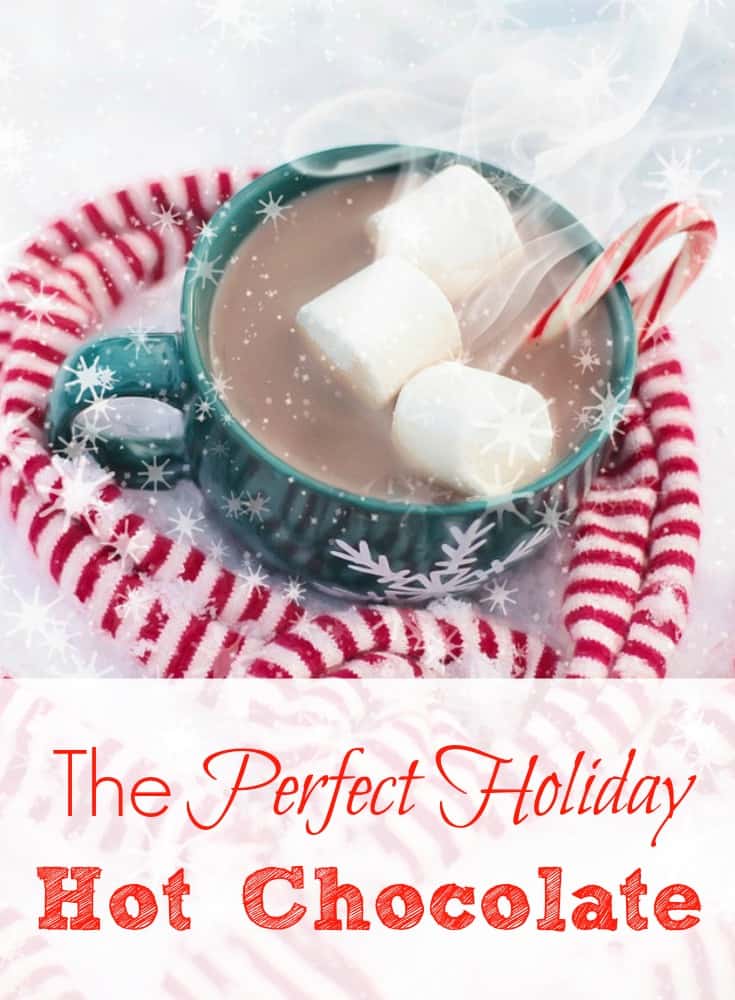 Save some money and make your hot chocolate at home. For the same price of one hot chocolate at your local coffee shop, you can make ten at home. Click here to get the hot chocolate mix recipe. Enjoy a piping hot cup during the winter months, or for that special holiday.