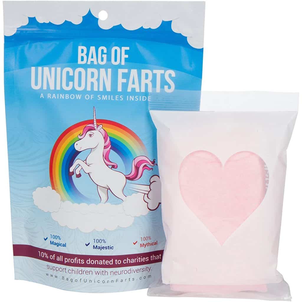 Yes, it's true. Unicorn Farts make a great gift or stocking stuffer for anyone at any age!