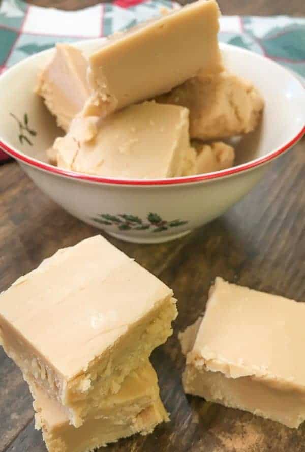 Peanut Butter Fudge is easy to make and is a delicious holiday dessert