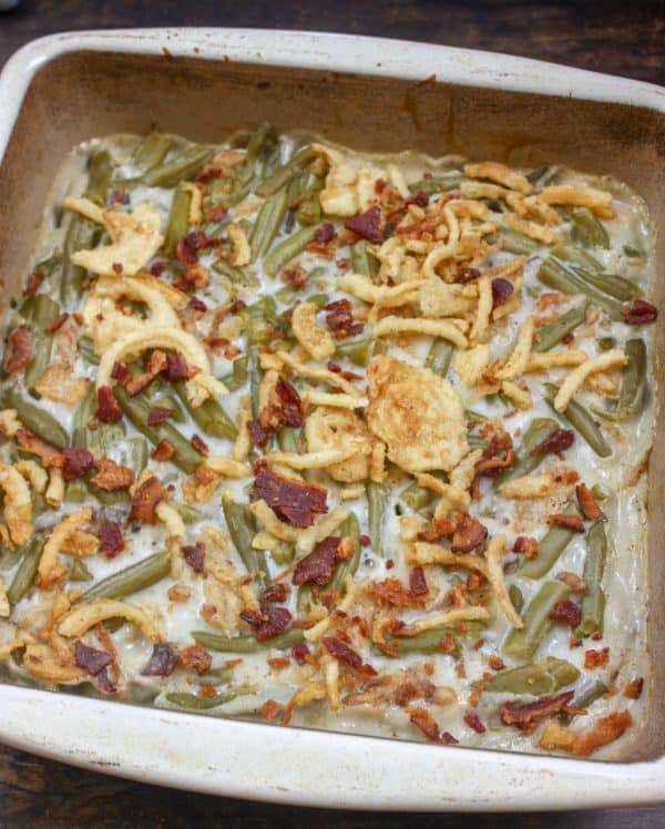 Picture of green bean casserole