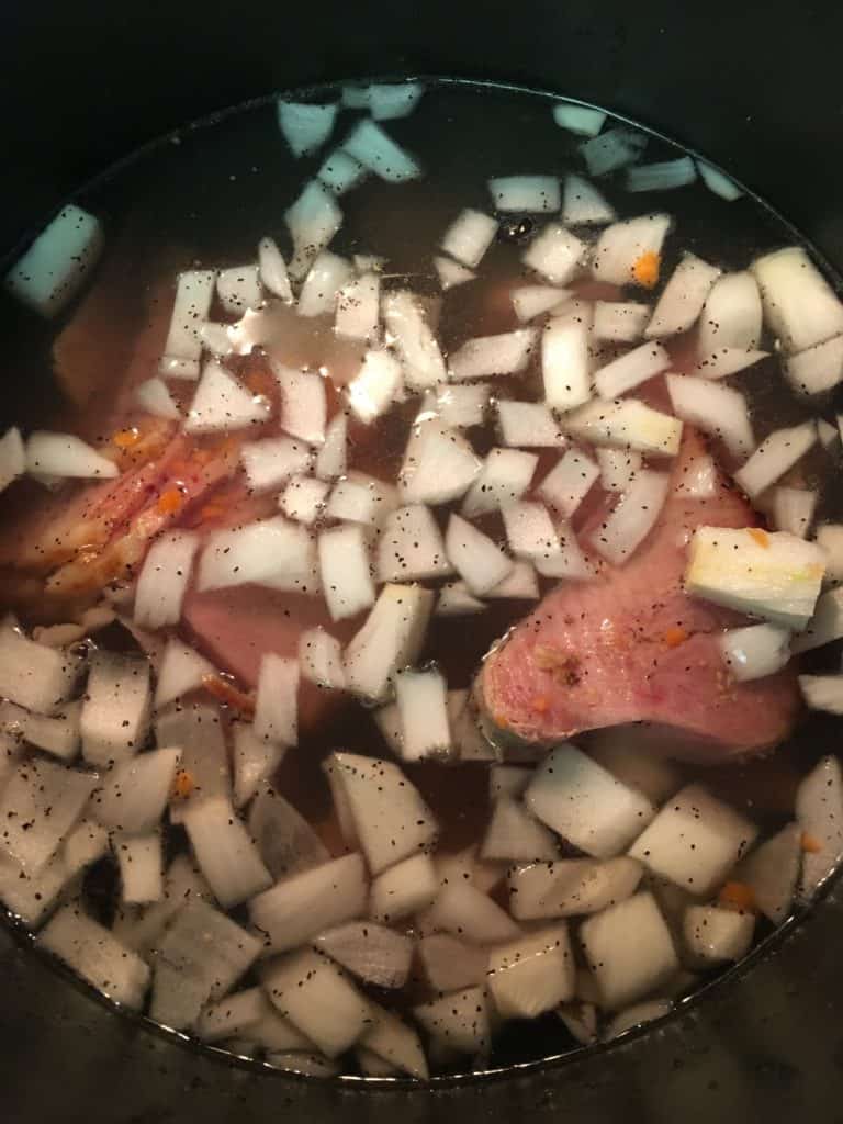 Wintry Black Bean and Ham Soup - Back To My Southern Roots