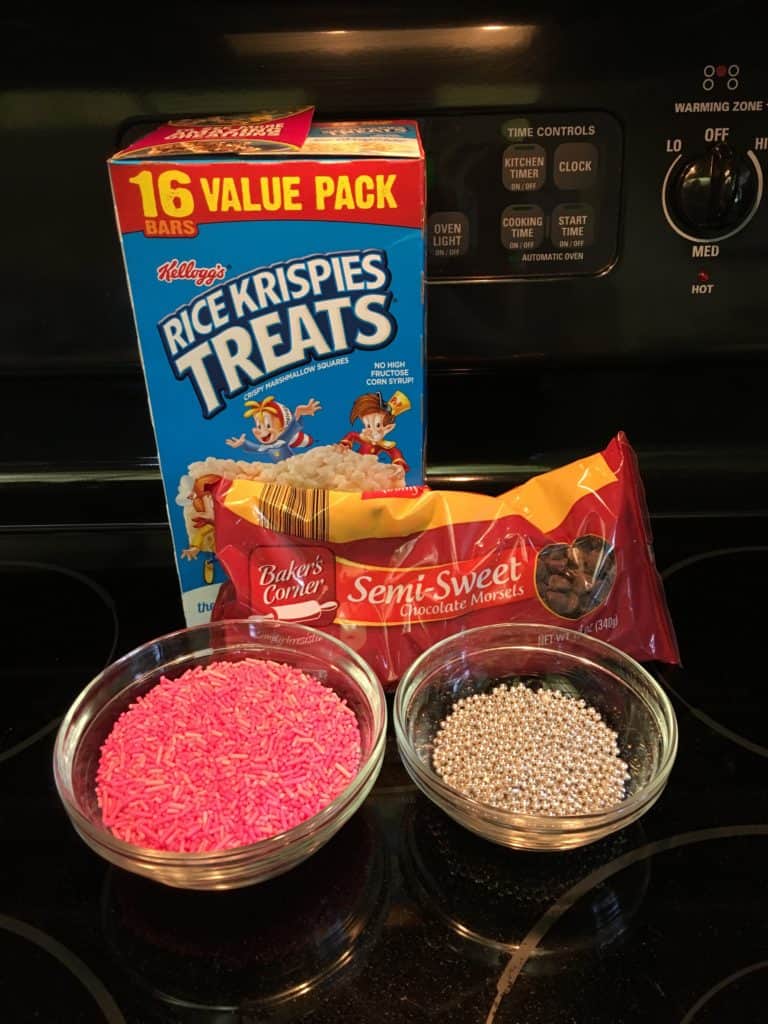 Chocolate-Dipped Rice Crispy Treat Valentine Squares - Back To My Southern Roots