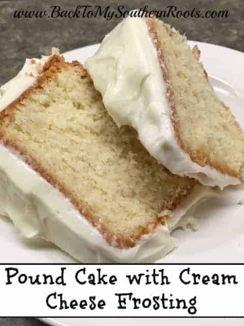 Pound Cake with Cream Cheese Glaze is such a delicious, treat. I love anything with a cream cheese flavor to it, and the glaze adds a richness to the pound cake.