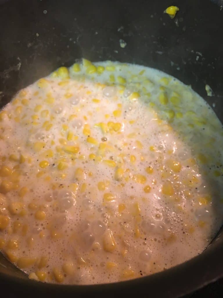 This is a gluten-free version of cream corn. It's a flavorful recipe that's easy and quick to make.