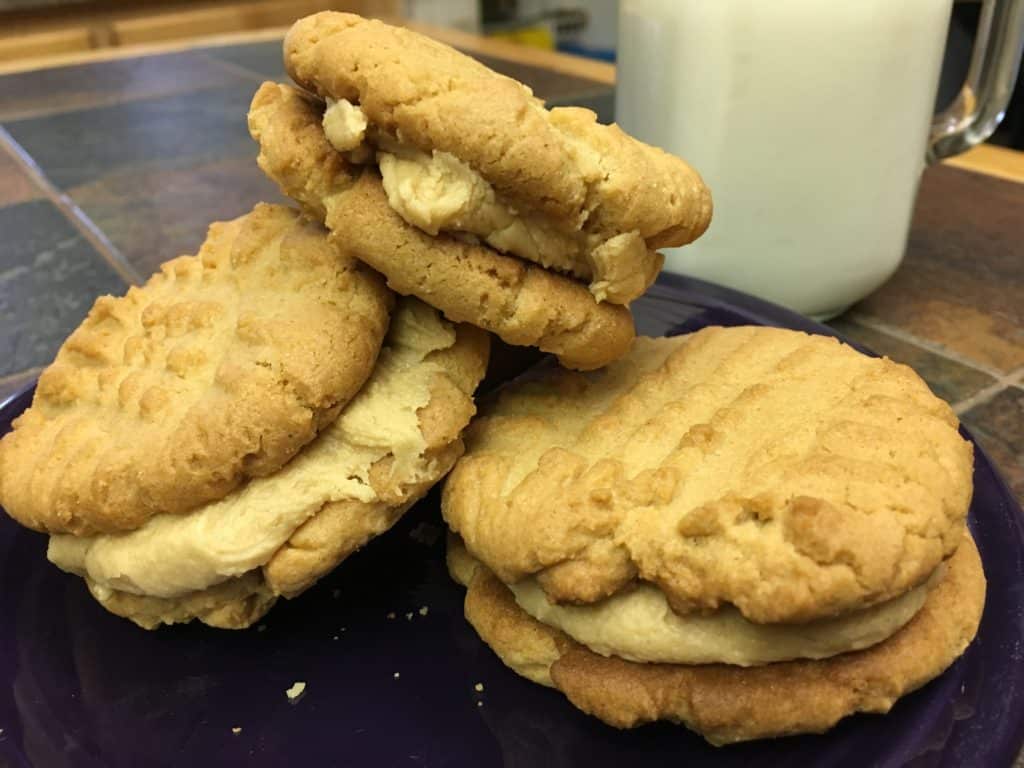 This easy recipe for Creamy Peanut Butter Sandwich Cookies is an easy and rich in taste. Try these for your next party.