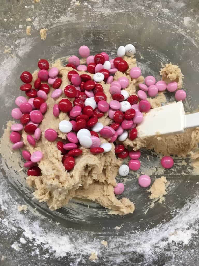 M&M Valentine Cookies - Back To My Southern Roots