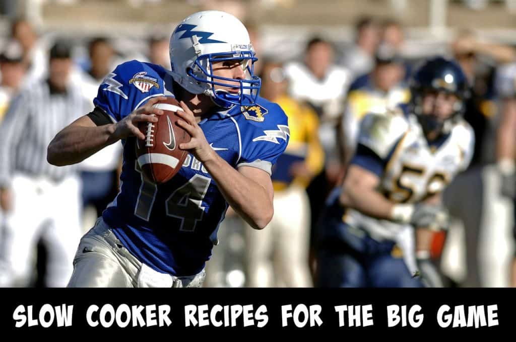 Slow Cooker recipes for the big game