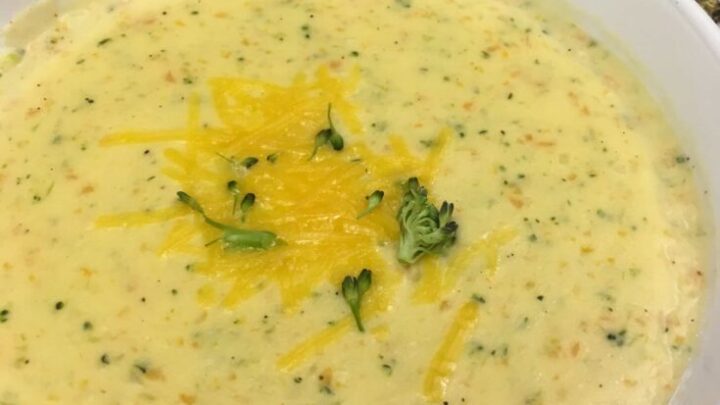 Copycat Panera Bread Broccoli Cheddar Cheese Soup