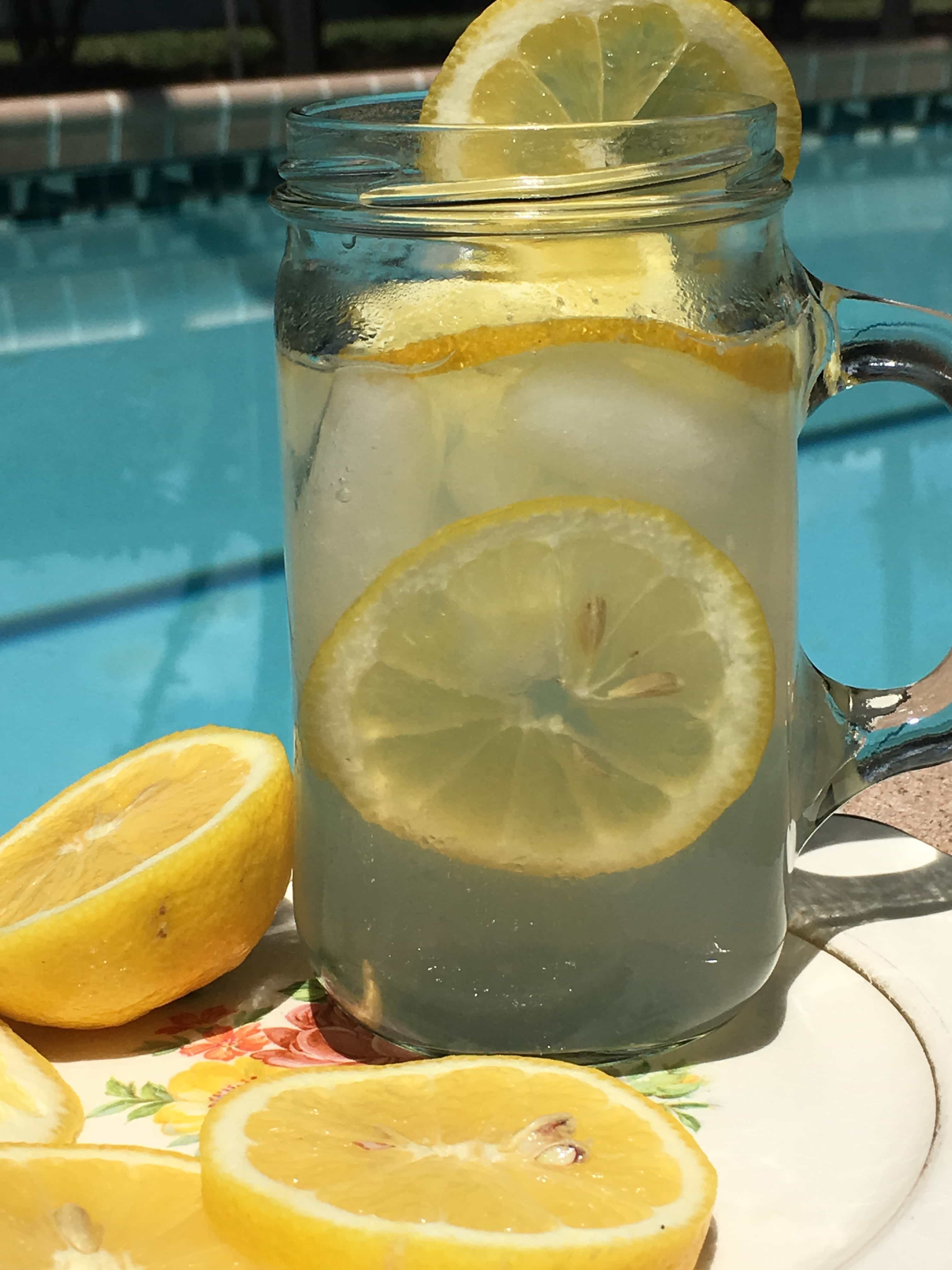 Summer is right around the corner, and this is a great recipe for a sunny day. Fresh squeezed lemons, and plenty of sweetness make this a refreshing drink to cool you down.