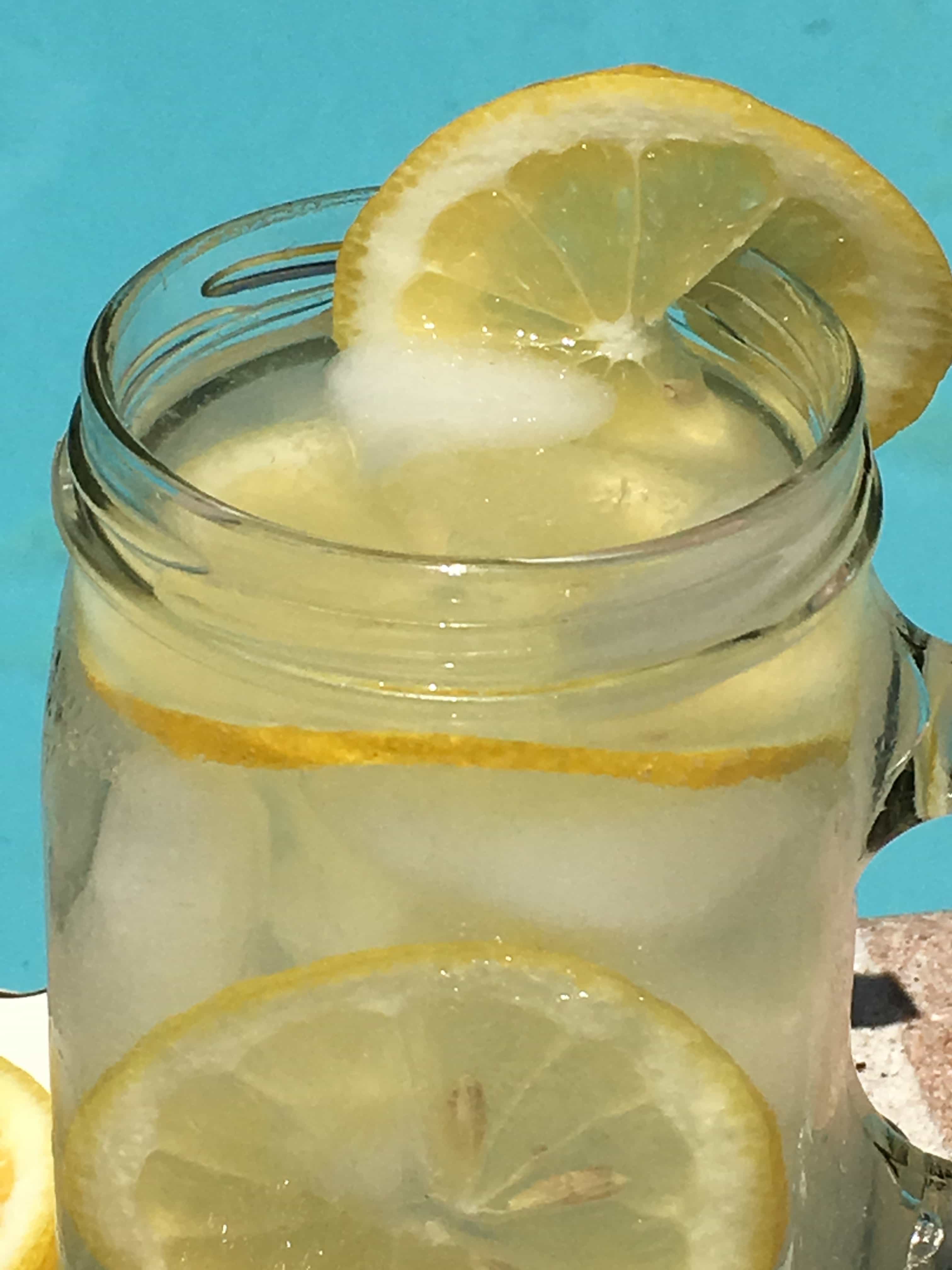 Summer is right around the corner, and this is a great recipe for a sunny day. Fresh squeezed lemons and plenty of sweetness make this a refreshing drink to cool you down.