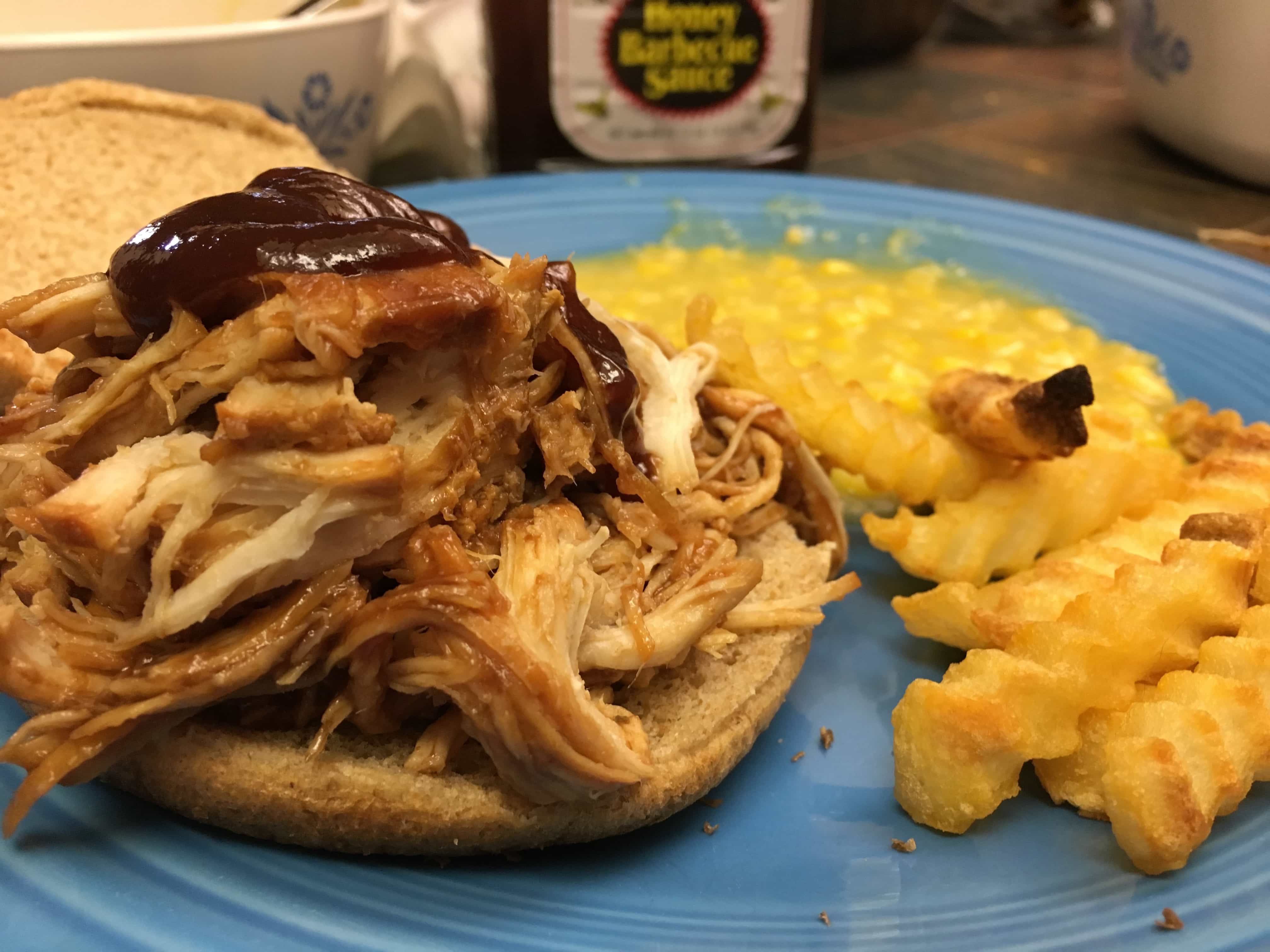 If you're looking for an easy meal for dinner, Sweet Baby Ray's BBQ Chicken is the way to go. Click on the pin and get the recipe.