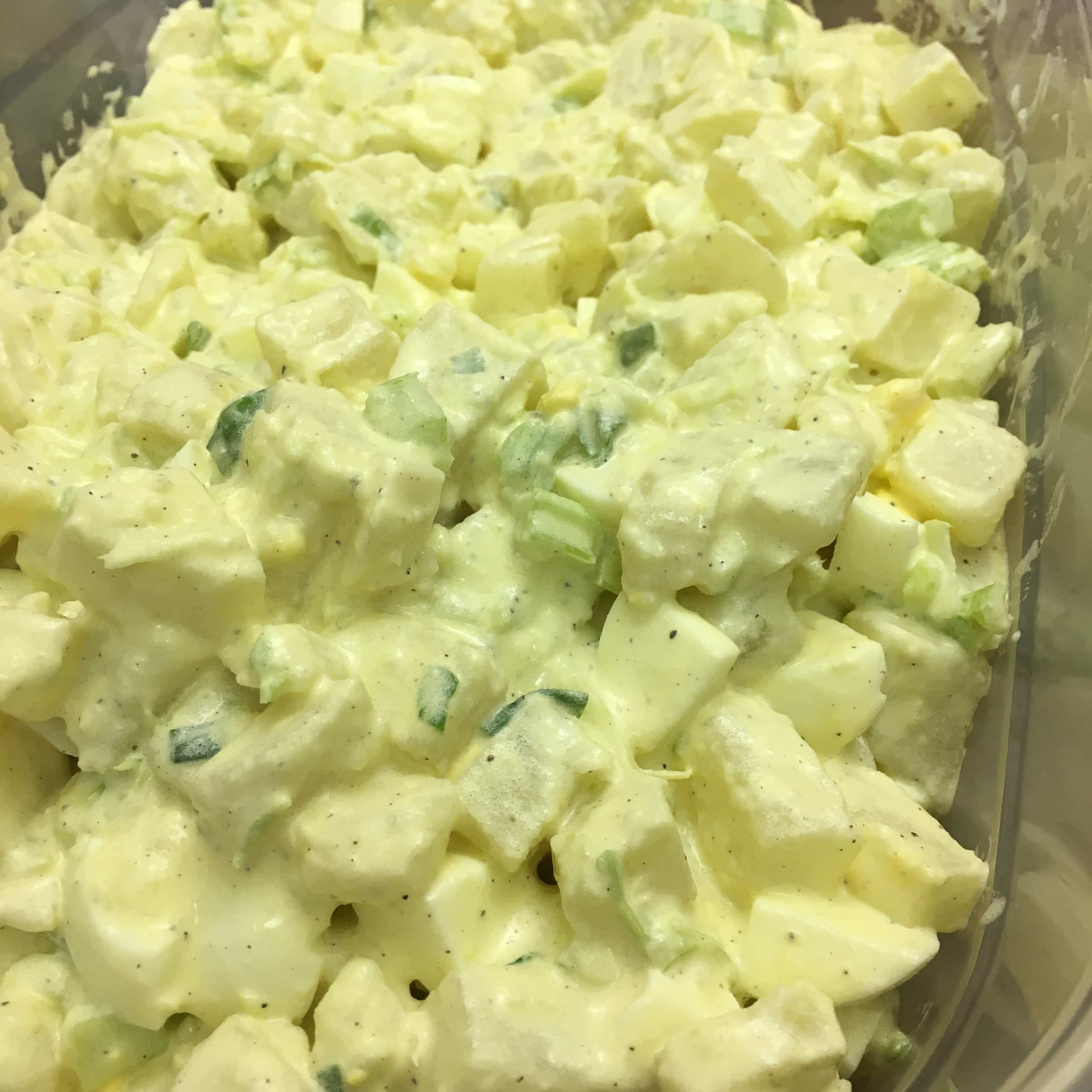 Are you looking for a potato salad recipe that is above the rest? This potato salad is a mix of flavors that will make all your friends and family fight over it. Don't miss out on this recipe. Click on the link and grab it now.