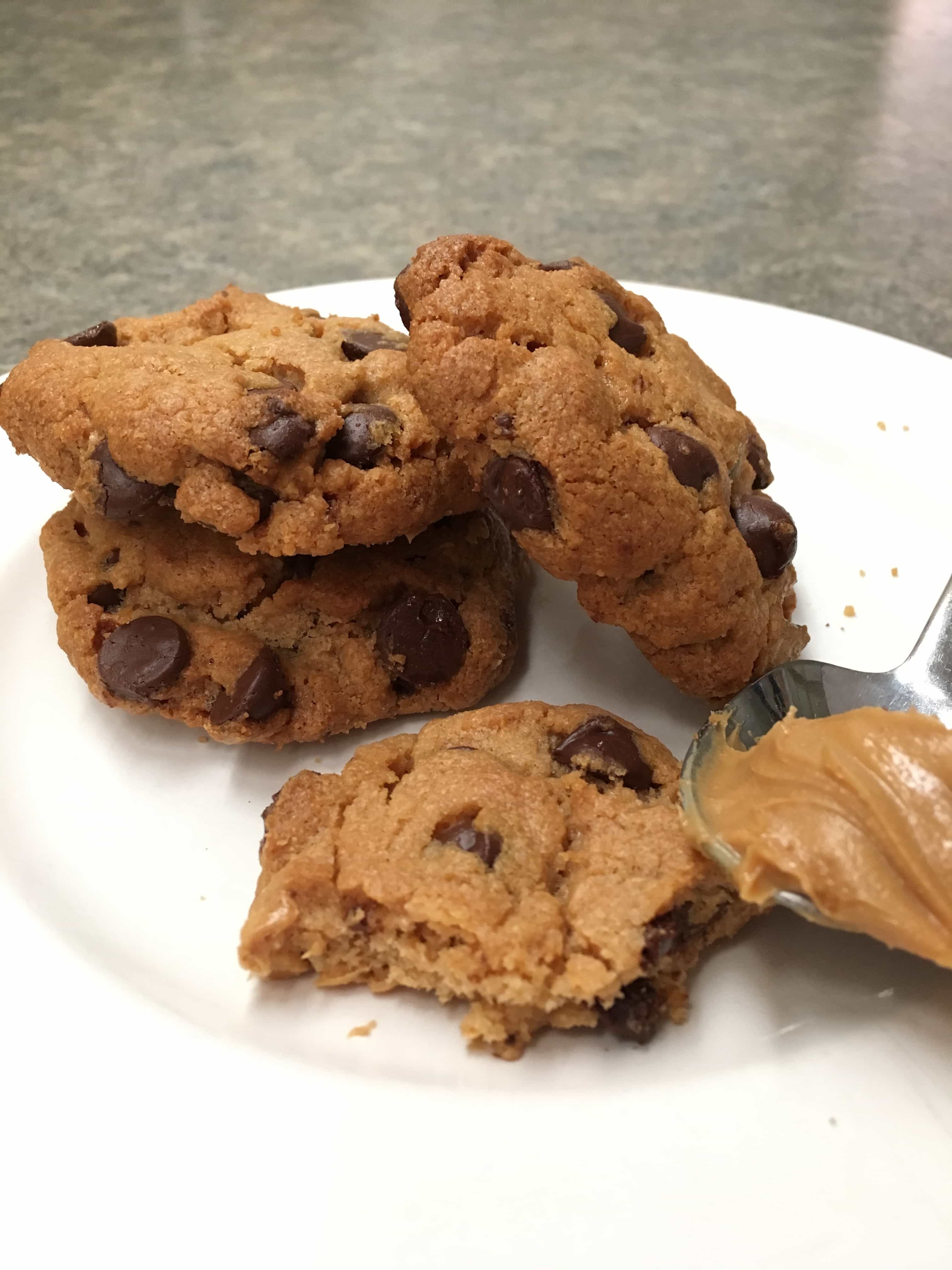 Gluten-free peanut butter chocolate chip cookies are a rich and decadent dessert that are easy to make. Trust me, you will love these.