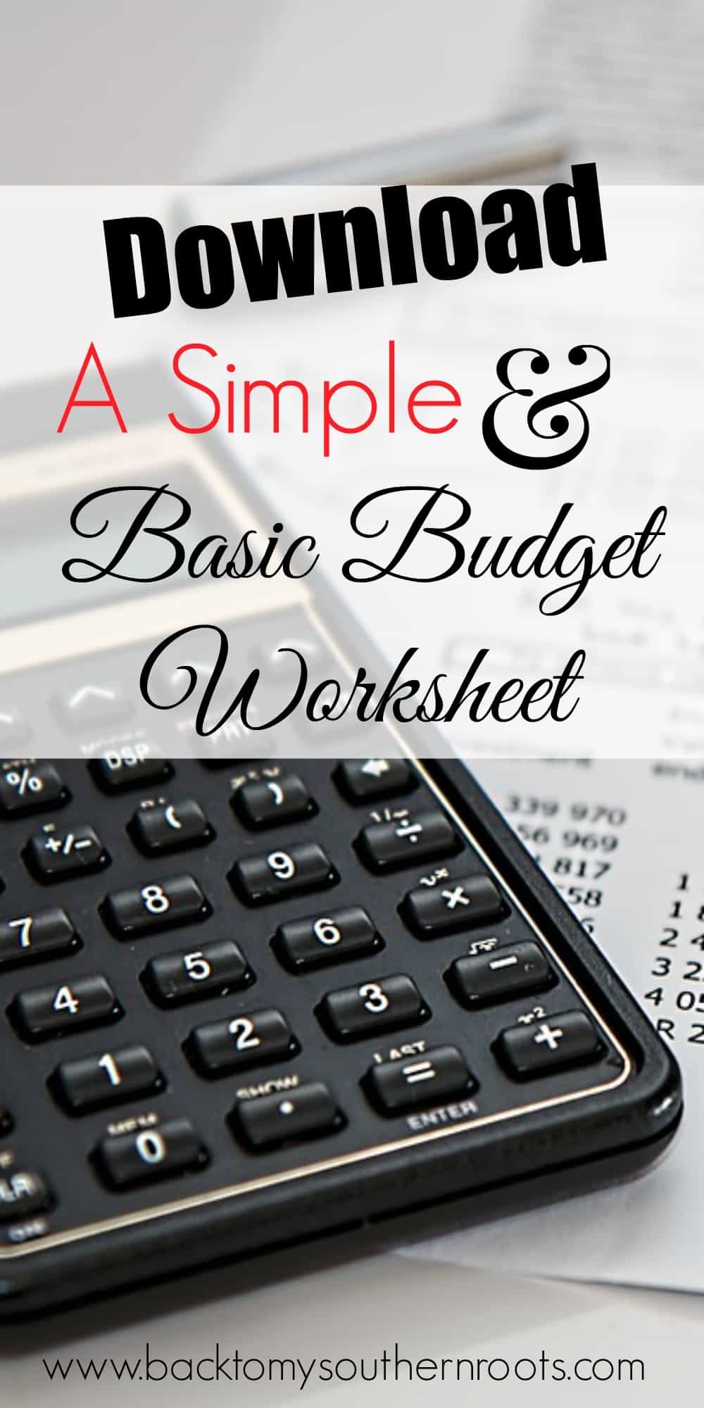 Do you hate budgets, but know you need one? Here's a few tips on how to get a basic budget started and get rolling on saving money.