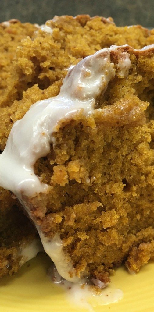 Pumpkin Bread with Maple Cream Icing - Back to My Southern Roots