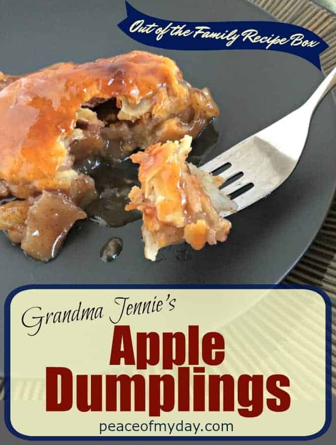 Grandma Jennies Apple Dumplings