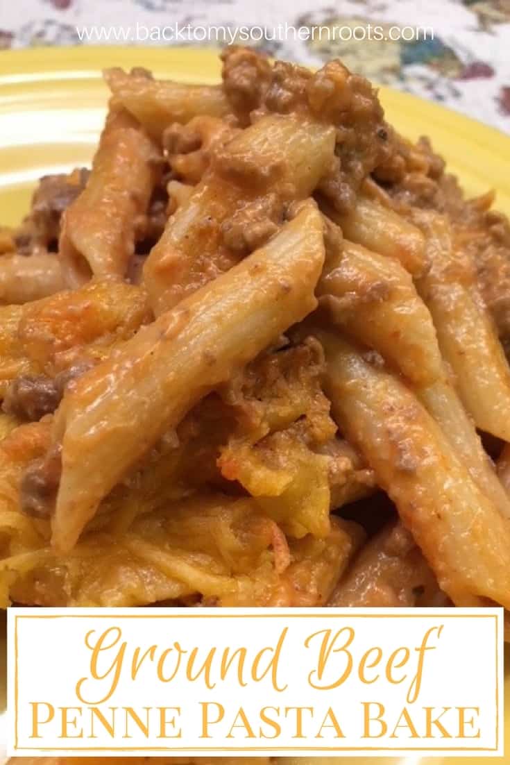 Easy Ground Beef Penne Pasta is a delicious meal that's filling for the entire family, with plenty of leftovers.