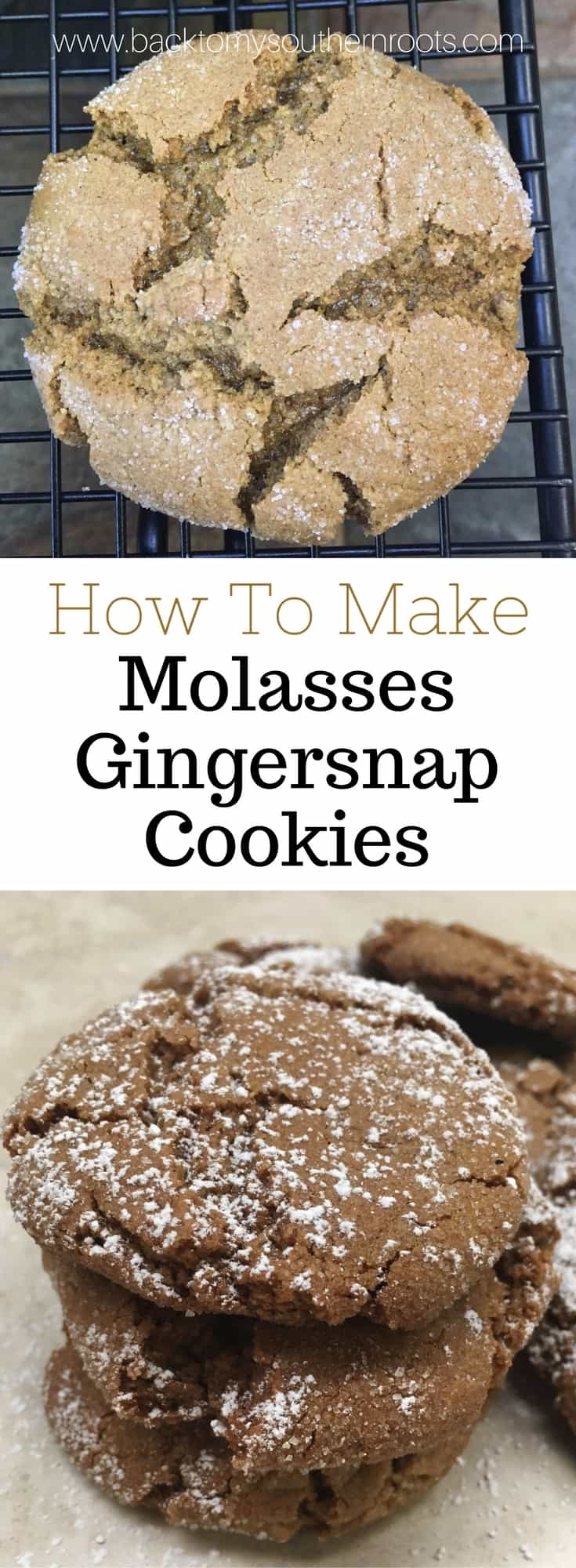 How to Make Molasses Gingersnap Cookies. This is an easy recipe that will make great gifts for friends and family around Christmas or any holiday.