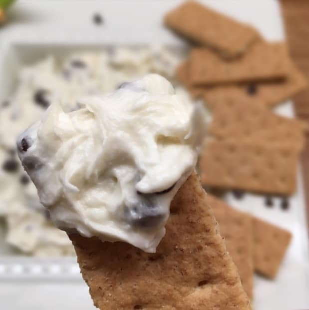 Easy and Creamy Chocolate Chip Party Dip Recipe is easy as pie to make. It is one of the best Christmas holiday recipes. You're sure to be a hit at the party.