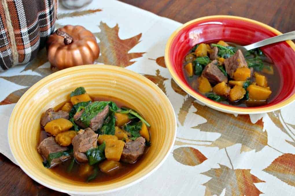 Beef Butternut Squash Soup