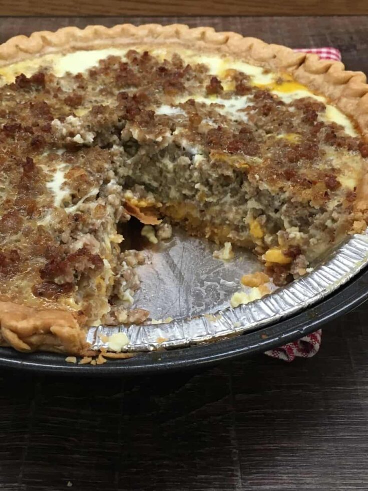 I love this recipe for Easy Southern Sausage Quiche. It's a filling meal that will work great on Thanksgiving or Christmas morning.