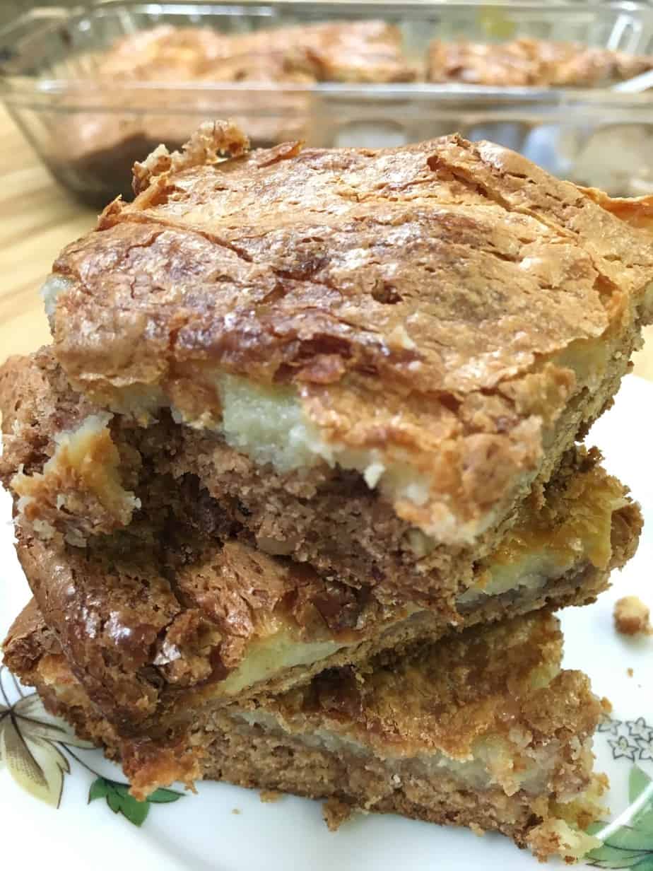 Spice Cake Pecan Chess Squares are an easy recipe to make from scratch. Spice Cake Pecan Chess Squares are a delicious dessert for the Thanksgiving and Christmas holidays.