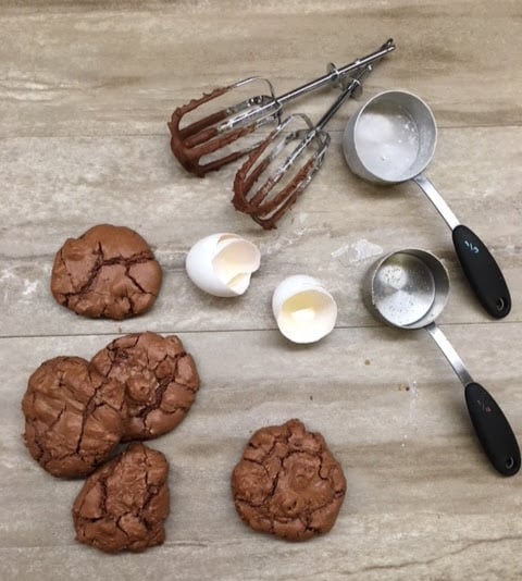 Easy Double Chocolate Chip Cookies are a delicious and rich treat. I have made these for holiday cookie exchange parties and won! This dessert is a wonderful treat and great gift for friends, teachers, and neighbors. 