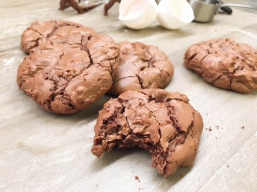 Easy Double Chocolate Chip Cookies