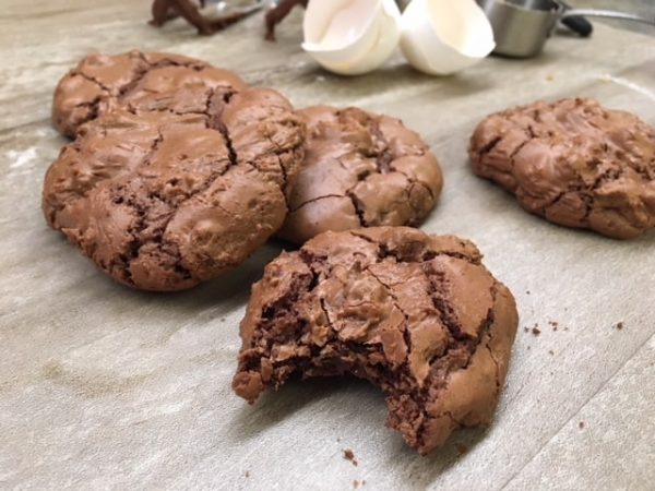 Easy Double Chocolate Chip Cookies are a delicious and rich treat. I have made these for holiday cookie exchange parties and won! This dessert is a wonderful treat and great gift for friends, teachers, and neighbors.