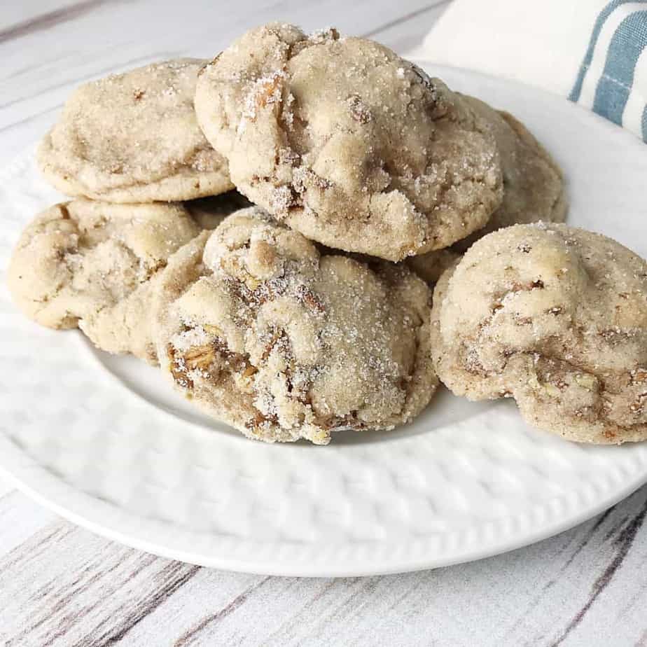 Pumpkin spice granola cookies