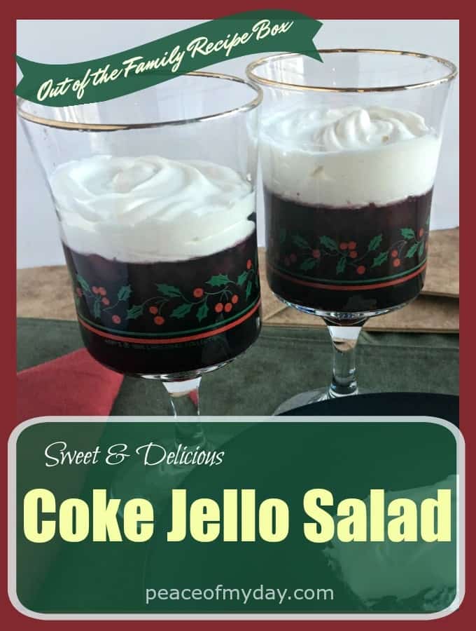 Sweet and Delicious Coke Jello Salad - Peace of My Day