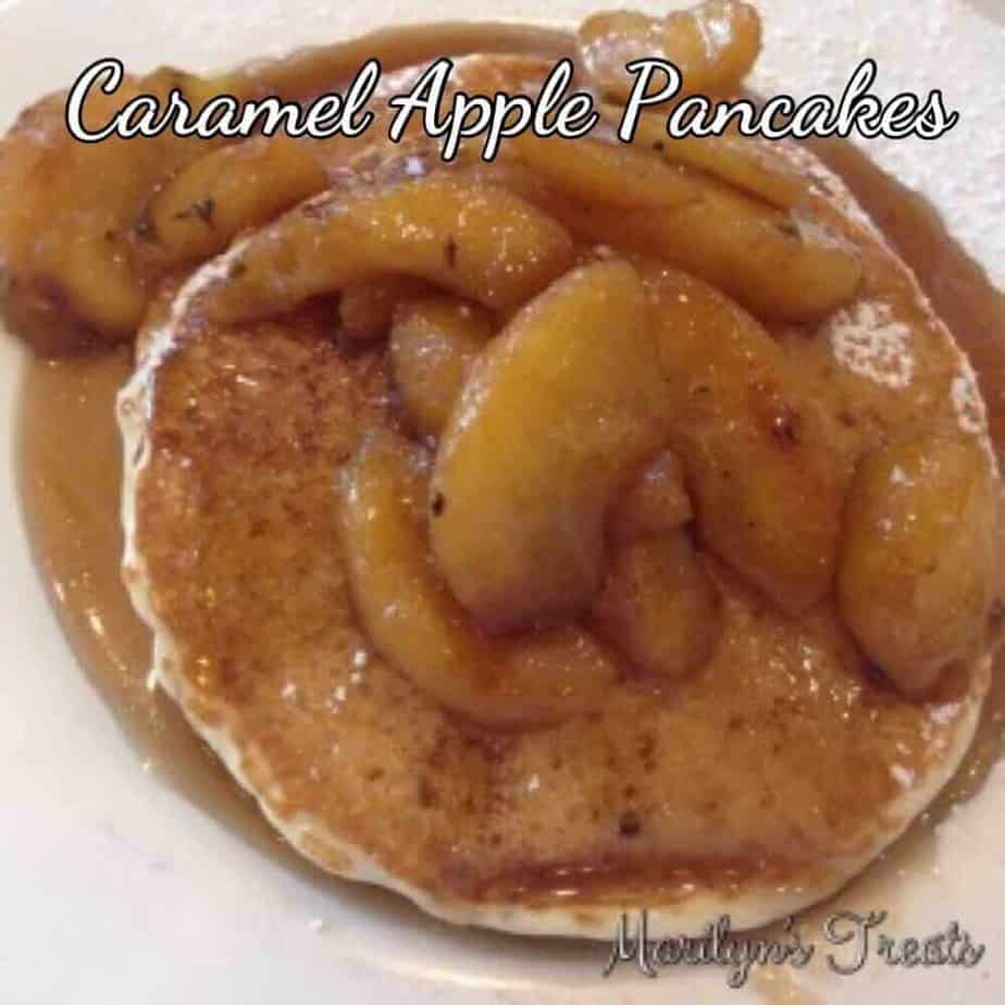 Baked Caramel Apple Pancakes