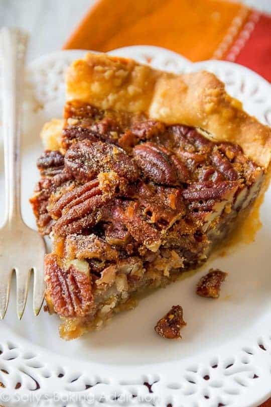 My Favorite Pecan Pie Recipe - Sally's Baking Addiction