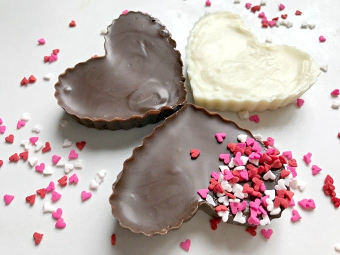 How To Make Homemade Chocolate Heart Candies - Crafting A Family