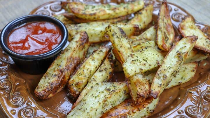 Oven Baked Potato Wedges