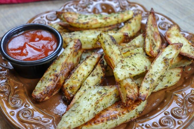 Oven Baked Potato Wedges