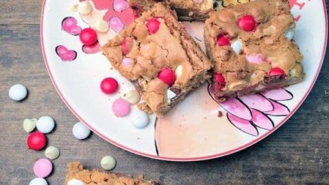 Valentine's Day Blondies Recipe