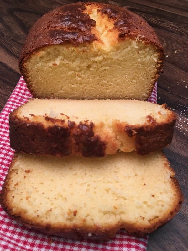 Pound Cake with Sweetened Condensed Milk is a rich and delicious dessert. The easy recipe has an old fashioned sweet vanilla taste.