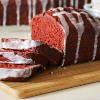 Red Velvet Banana Bread - Marilyn's Treats