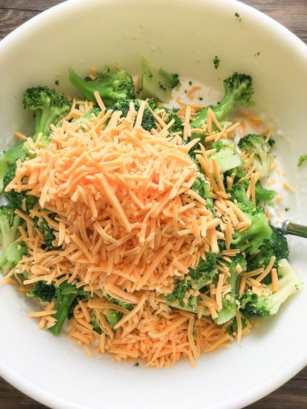 Broccoli Cheese Bake is an easy side dish recipe for families. It's a great way to get veggies in the kids. It's also the perfect side dish for Easter, Christmas, Thanksgiving, or any holiday.