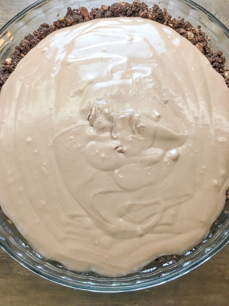 Sweetened Condensed Milk Chocolate Pie is an easy recipe that everyone will love. It's one of the best homemade desserts to take to a party, serve on a holiday, or share with family. 