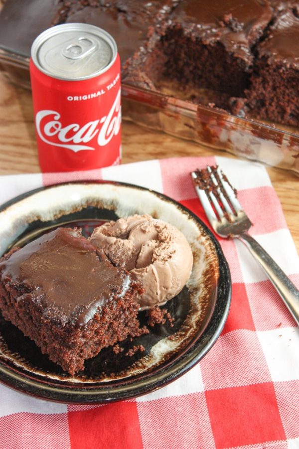 Chocolate Coca-Cola Cake is a delicious and easy recipe. 