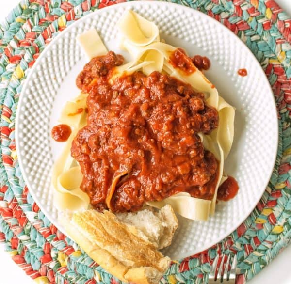 Crock Pot Spaghetti Sauce - The Bearded Hiker