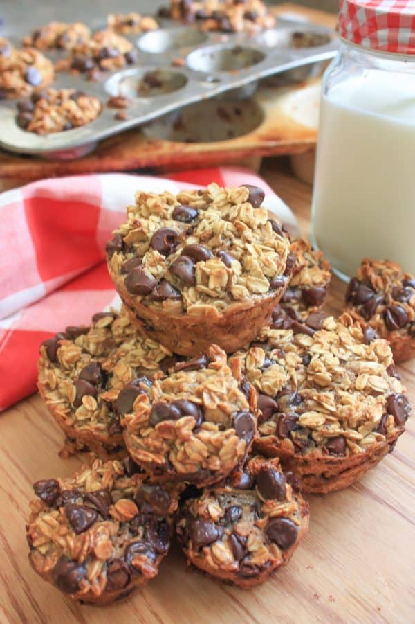 Baked Oatmeal Muffins