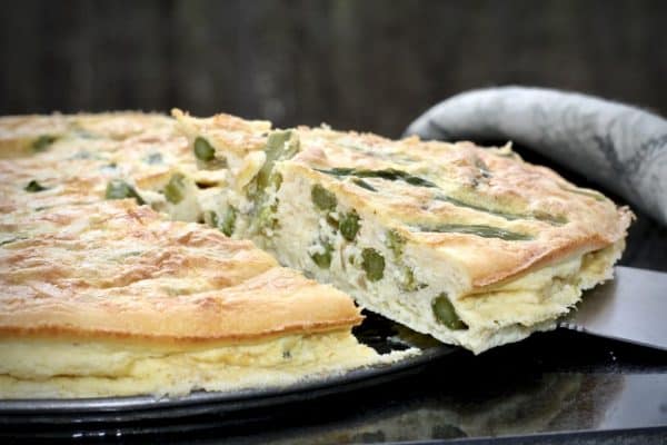 Asparagus Quiche from Looney For Food