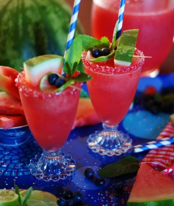 Summery Watermelon Sparklers for July 4th - A Southern Discourse